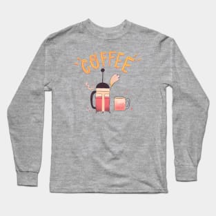 Morning coffee Long Sleeve T-Shirt